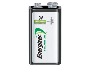 Pila recargable Energizer 9V, 1 pieza.