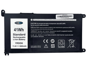Batería Interna OvalTech OTD1VX1H, 11.4V, Para Laptops Dell Inspiron Series. Color Negro.