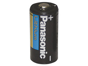 Batería Panasonic tipo D, 3V, 1500 mAh.