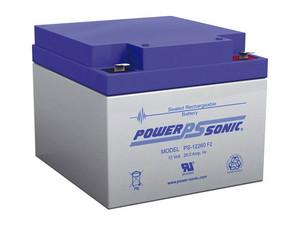 Batería de Respaldo UL de 12V, 26AH, Ideal para Sistemas de Detección de Incendio, Control de Acceso, Intrusión y Videovigilancia.
