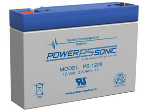 Batería de Respaldo UL de 12 V, 2.8 AH, Ideal para Sistemas de Detección de Incendio, Control de Acceso, Intrusión, Videovigilancia y Energía Solar.