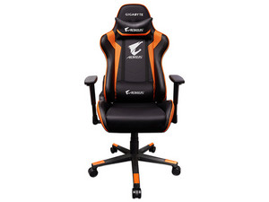 Silla Gamer Gigabyte AORUS AGC300 V2, Color Negro/Naranja.