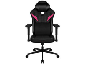 Silla Gamer Thunder X3 Eaze Racer Neon V2, Reposabrazos 2D, Soporte lumbar y de cuello.
