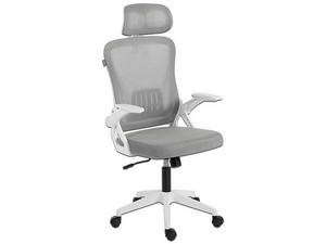 Silla para Oficina Acteck Flux EC313HR, Reposabrazos Abatibles, Soporta hasta 100Kg, Color Blanco.