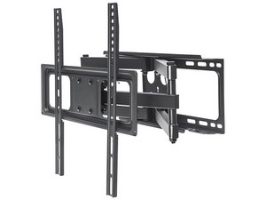 Soporte de pared articulado Manhattan 461344 para pantalla plana y curva de 32