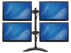 Soporte de escritorio para 4 monitores