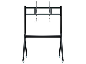 Soporte Móvil ZKTeco ZKIWBA01B para Pantallas Interactivas de hasta 86", Carga máxima de 100kg. Color Negro.