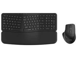 Kit de Teclado y Mouse Acteck Creator Ultra Confort Mk650, Color Negro.