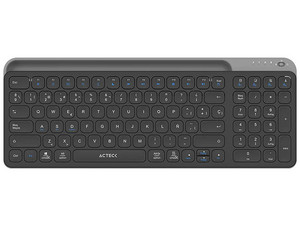 Teclado Acteck alámbrico con conexión USB, diseño resistente, teclas silenciosas y distribución en español