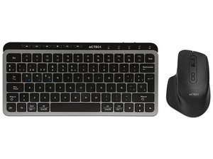 Kit Teclado y Mouse Inalámbrico Acteck Krea MK750: 2.4GHz, Rango 10m.