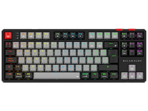 Teclado Gamer Inalámbrico Balam Rush LEVEL PRO GK990, Switch Red OUTEMU, RGB, Bluetooth 5.0, Gris/Negro.