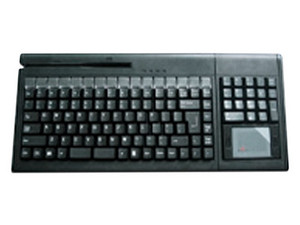 Teclado POS EC Line EC-KBS128MT Con Touch Pad, 128 Teclas, USB. Color Negro.