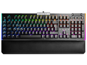 Teclado Mecánico Gamer EVGA Z20, Iluminación RGB, USB 2.0. Color Negro.