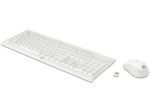 Teclado Inalámbrico Teclado Hp Blanco Usb Kit De Teclado Y Mouse