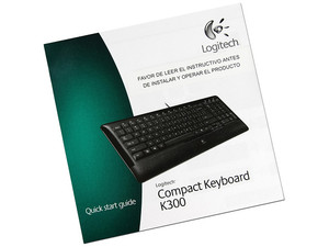 sød Funktionsfejl Bror Teclado Logitech Compact Keyboard K300, Color Negro, USB