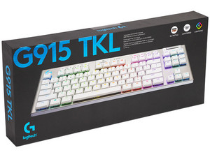 Logitech Gaming G915 TKL - keyboard - white - 920-009660 - Keyboards 
