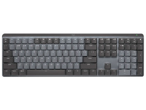 Teclado Mecánico Inalámbrico Logitech MX Mechanical, Bluetooth, USB, Color Grafito.