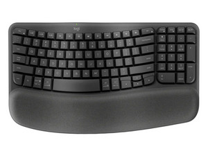 Teclado Inalámbrico Logitech Wave Keys, USB, Easy-Switch, Color Negro.