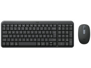 Kit de Teclado y Mouse Logitech MK250 Compact, Bluetooth, Color Negro.