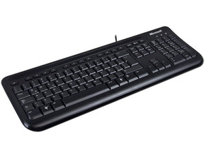 Teclado Microsoft Wired Keyboard 400, USB, Español - 7YH-00009