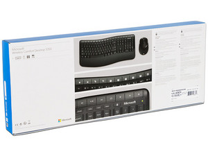 Teclado + Mouse Microsoft Comfort 5050 Wireless / Inglês - Preto  (PP4-00001) no Paraguai - Visão Vip Informática - Compras no Paraguai -  Loja de Informática