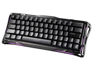 Teclado Gamer GravaStar Mercury V60 Pro, Teclas con Efecto Magnético, Retroiluminado RGB, USB Tipo C. Color Negro Metálico. (Versión en Ingles).