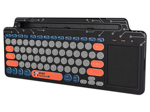 Teclado Techzone Cyber Conexión Inalámbrica Dual Con TouchPad