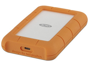 Disco Duro Portátil LaCie Rugged Mini de 5TB, USB 3.0.