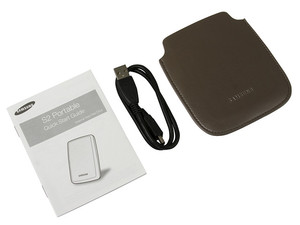 Disque dur Samsung S2 Portable 500 Go USB 2.0 Marron