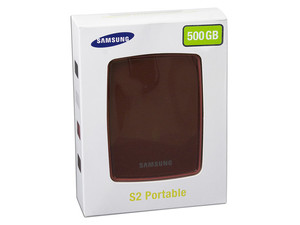 Disque dur Samsung S2 Portable 500 Go USB 2.0 Marron