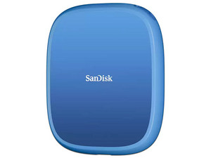 Unidad de Estado Sólido Portátil SanDisk Creator SDSSDE62C-2T00-G25 de 2TB, USB Tipo C 3.2, Color Azul.