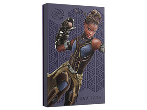 Disco Duro Externo Seagate FireCuda Shuri Edition de 2TB, USB 3.2. Color Morado.