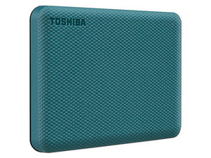 Disco Duro Portátil Toshiba Canvio Advance de 2TB, USB 3.0, Color Verde.