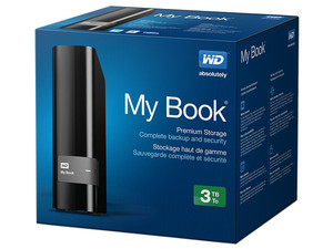 WDBFJK0030HBK-NESN WD My Book USB3.0ハードディスクセキュリティ ドライブ ローカル・クラウドバックアップ(3TB) Western Digital社 : WD My Book 3TB External Hard Drive Storage USB 3.0