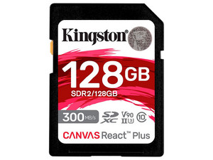 Tarjeta SDXC Kingston SDR2 de 128GB, Clase 10, UHS-II U3.