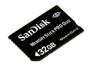 Memoria SanDisk Memory Stick Pro Duo de 32GB