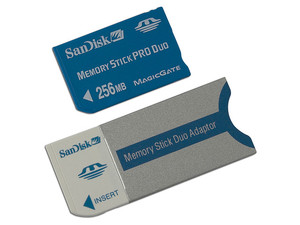 SanDisk 256MB Memory Stick Pro Duo SDMSPD-256 60X Bulk Refurbished