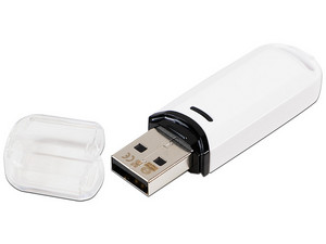 Unidad Flash USB 2.0 ADATA Classic C906 de 16 GB. Color Blanco.