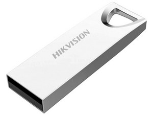 Unidad Flash USB 2.0 Hikvision M200 de 64GB. Color Plateado.