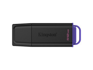 Unidad Flash USB 3.2 Gen 1 Kingston DataTraveler Exodia de 512GB. Color Negro.
