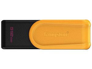 Memoria USB Kingston DataTraveler Exodia S, 512 GB, 3.2 Gen 1. Color Negro/Amarillo
