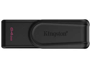 Memoria USB 3.2 Kingston DataTraveler Exodia S de 64 GB. Color Negro.