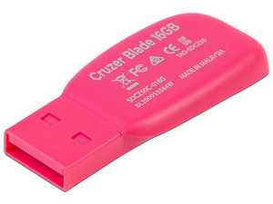 Tienda Delta  Pendrive Sandisk 32Gb Cruzer Blade Electric Pink
