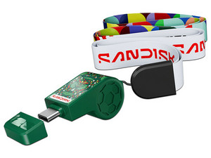 Unidad Flash USB 3.0 SanDsik SDCZIA-064G-G46G de 64GB, USB Tipo C, Edición México.
