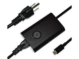 Cargador Para Laptop POWE ADAP9016 de 65W, 20V y 3.25A, USB Tipo C. Color Negro.