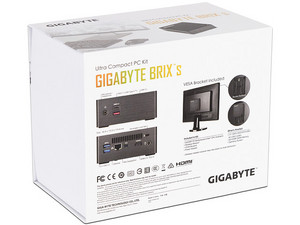 Mini Computadora Gigabyte PC BRIX: Procesador Intel Core i3-7100U