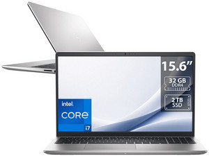 Laptop DELL DC15250:
Procesador Intel Core i7 1355U (hasta 5.0 GHz),
Memoria de 32GB DDR4,
SSD de 2TB,
Pantalla de 15.6" LED,
Video Iris Xe Graphics,
S.O. Windows 11 Home,
(Teclado en Español)
