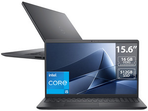 Laptop DELL LDC15250-5434BLK-PUS:
Procesador Intel Core i5 1334U (hasta 4.6 GHz),
Memoria de 16GB DDR5,
SSD de 512GB,
Pantalla de 15.6" LED Multi-Touch, Full HD (1920 x 1080),
Video UHD Graphics,
S.O. Windows 11 Home,
Teclado Versión en Inglés.