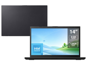 Laptop ECS SE40AN:
Procesador Intel ADL N100 (hasta 3.4 Ghz),
Memoria de 8GB DDR4,
SSD de 128GB,
Pantalla de 14" LED,
S.O. Windows 11 Pro