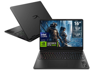 Laptop Gamer HP HyperX OMEN 16:
Procesador Intel Core Ultra 7 356H (hasta 4.7 GHz),
Memoria de 16GB DDR5,
SSD de 512GB,
Pantalla de 16" LED WUXGA (1920 x 1200),
Video NVIDIA GeForce RTX 5060,
S.O. Windows 11 Home.
Teclado Versión en Inglés. Laptop Gamer HP HyperX OMEN 16:
Procesador Intel Core Ultra 7 356H (hasta 4.7 GHz),
Memoria de 16GB DDR5,
SSD de 512GB,
Pantalla de 16" LED WUXGA (1920 x 1200),
Video NVIDIA GeForce RTX 5060,
S.O. Windows 11 Home.
Teclado Versión en Inglés.
